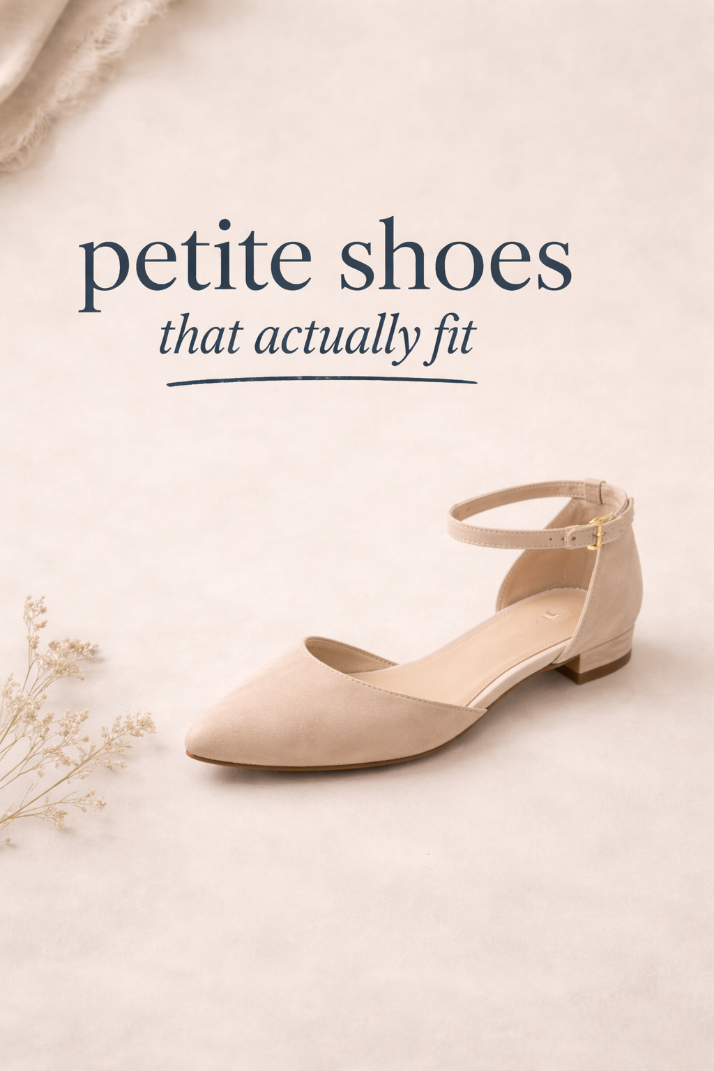 Petite shoes that actually fit
