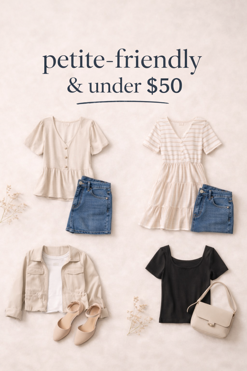 Petite-friendly pieces under $50